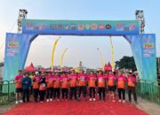 Meriah! Kapolres Kediri Hadir Ramaikan Pare Run 2025