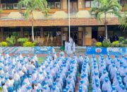 Bangun Karakter Pelajar, Polres Kediri Kota Gaungkan Police Goes to School di Upacara Senin Pagi