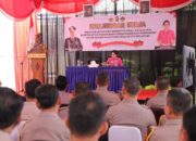 Kunjungan Kerja Kapolres Kediri ke Polsek Gurah, Wujud Kedekatan dan Pembinaan Personel