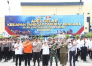 Polres Kediri dan Forkopimda Gelar Apel Kesiapan Tanggap Darurat Bencana