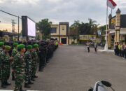 Polres Kediri Kota All Out Amankan Pencak Dor, Warisan Budaya Gus Maksum di Hari Santri 2025