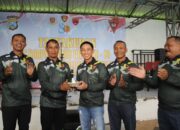 Semarak HUT ke-80 Brimob Polri, Kapolres Kediri Kota Rayakan Bersama Ex Brimob dengan Potong Tumpeng