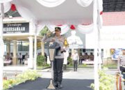 Apel Gelar Pasukan Ops Zebra Semeru 2025, Kapolres Kediri Tekankan Keselamatan dan Pelayanan Humanis