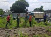 Koramil Jajaran Kodim 0808/Blitar Siapkan Lahan Pembangunan Koperasi Desa Merah Putih