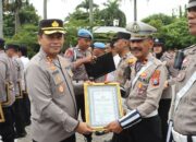 31 Personel Polres Nganjuk Berprestasi Terima Penghargaan Ungkap kasus Pembunuhan dan Perampasan Motor