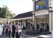 Penguatan Organisasi: Polres Kediri Kota Gelar Sertijab Kabag, Kasat, dan Kapolsek”