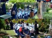 DKLH Kota Kediri Gelar Puncak Tema Tanaman Bersama PG TK Plus Imam Muslim di Taman Brantas.