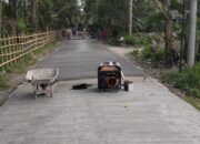 Wujudkan Komitmen Sosial, CV Edi Nurcahyo Bangun Jalan Cor 550 Meter di Dusun Sumberasri