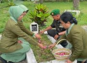Momentum Hari Juang Kartika, Kodim 0808/Blitar Melaksanakan Ziarah Rombongan Di TMP Raden Widjaja