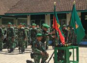 Dandim 0808/Blitar Sambut Peleton Beranting Yudha Wastu Pramuka Jaya Kodam V/Brawijaya Di Blitar