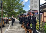 Polres Kediri Kota Sterilkan Gereja Jelang Misa Natal, Pastikan Ibadah Berjalan Aman dan Khidmat