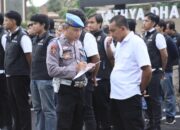 Kapolres Kediri Kota Pimpin Apel Siaga Natal 2025 dan Tahun Baru 2026, Pastikan Keamanan Warga