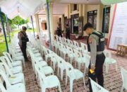 Polres Nganjuk Sterilisasi Gereja Jelang Malam Natal, K9 dan Metal Detector Diterjunkan