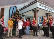 Patroli R2 ke Gereja, Kapolres Kediri Pastikan Perayaan Natal Berjalan Kondusif
