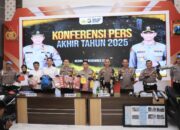 Polres Kediri Kota Paparkan Capaian Kinerja Selama Tahun 2025, Angka Kriminalitas Naik