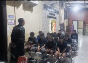 Hadang Jalan Perguruan Silat Lain, Oknum Pesilat Diamankan Polres Kediri Kota