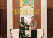 Kapolres Baru Nganjuk Perkuat Sinergi Forkopimda, Kunjungi Bupati dan Dandim 0810/Nganjuk