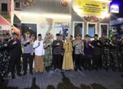 Wujudkan Kamtibmas Kondusif, Kapolres Kediri Kota dan Forkopimda Cek Kesiapan Pos Pam