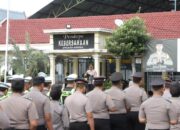 Apel Perdana 2026, Polres Kediri Tegaskan Disiplin dan Pelayanan Publik