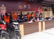 Polres Kediri Kota Ungkap Curanmor Beraksi di Sejumlah TKP, Amankan Pasangan Suami Istri Siri