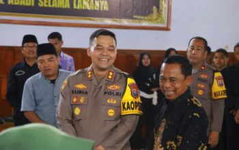 Silaturahmi Kapolres ke Ketua PSHT Cabang Nganjuk Pusat Madiun, Bahas Strategi Pengamanan Parluh 2026