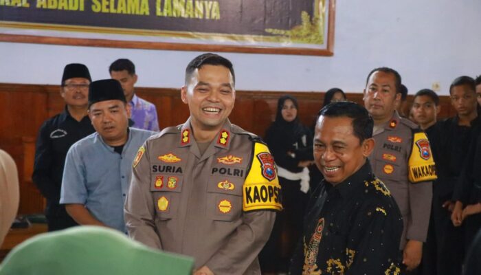 Silaturahmi Kapolres ke Ketua PSHT Cabang Nganjuk Pusat Madiun, Bahas Strategi Pengamanan Parluh 2026