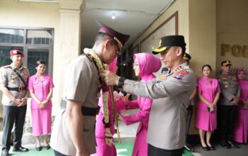 Wakapolres dan Kasatreskrim Polres Kediri Kota Berganti, Kapolres Tekankan Sinergitas