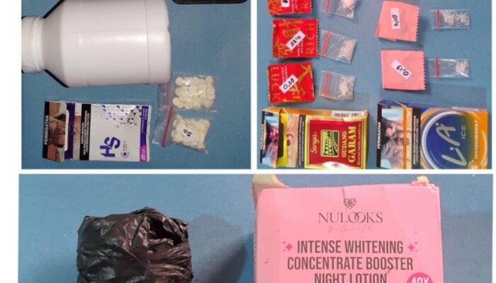 Pengedar Sabu dan Okerbaya Dibekuk, Satresnarkoba Polres Nganjuk Sita 971 Butir Pil LL dan 2,82 Gram Sabu