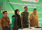 TMMD ke-127 Jadi Momentum Edukasi Sampah, Warga Gadungan Diajak Ubah Kebiasaan