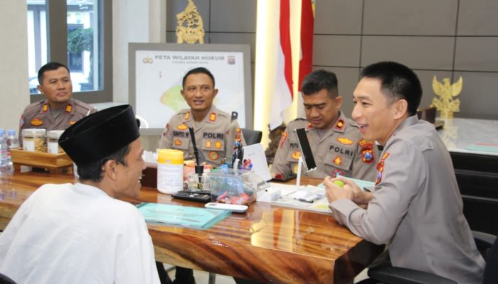 Polres Kediri Kota Terima Silaturahmi PIPJATBANG, Bahas Pembinaan Spiritual Generasi Muda