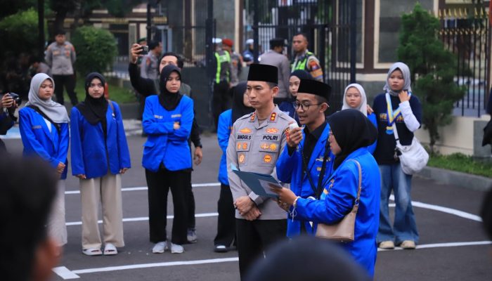 Kapolres Kediri Kota Terima Audiensi PMII Kediri, Tegaskan Komitmen Terbuka terhadap Kritik dan Reformasi