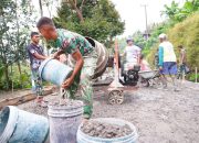 Pengecoran Rabat Jalan TMMD Ke 127 Kodim 0808/Blitar Tunjukkan Progres Signifikan di Desa Krisik 9 IMG 20260228 WA0067