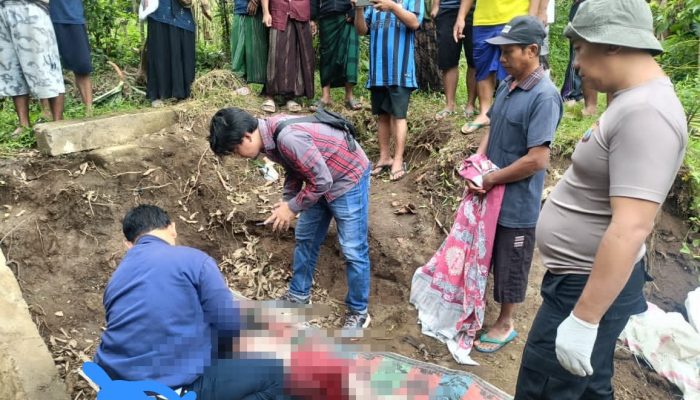 Pencarian Tiga Hari, Polisi Berhasil Temukan Bocah Lima Tahun  Meninggal di Kolam Enceng Gondok Desa Maesan Mojo Kediri