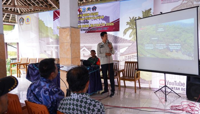 Penyuluhan Bencana Alam Warnai Kegiatan Non-Fisik TMMD Ke 127 Kodim 0808/Blitar