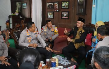 Sambung Roso di Ndalem Pojok, Polres Kediri Bingkai Silaturahmi dengan Penguatan Kebangsaan