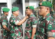 25 Personel Kodim 0808/Blitar Naik Pangkat, Wujud Apresiasi Dan Tuntutan Profesionalisme