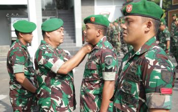25 Personel Kodim 0808/Blitar Naik Pangkat, Wujud Apresiasi Dan Tuntutan Profesionalisme