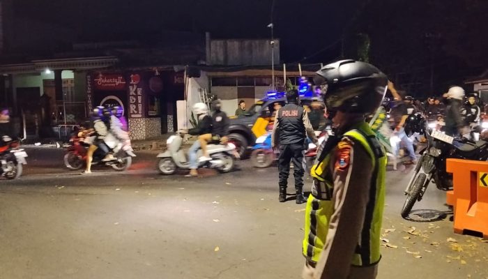Situasi Kondusif di Tengah Ribuan Massa Pesilat, Ini Langkah Polres Kediri Kota