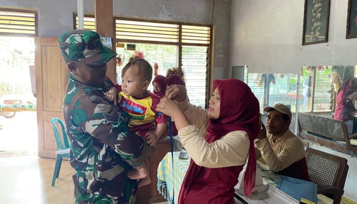 Sinergi Babinsa Dan Tenaga Kesehatan, Percepat Penanganan Stunting Di Kelurahan Sukorejo