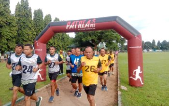 Jaga Kesiapan Fisik Prajurit, Personel Kodim 0808/Blitar Gelar Garjas Periodik I