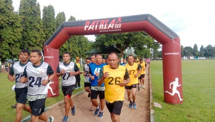 Jaga Kesiapan Fisik Prajurit, Personel Kodim 0808/Blitar Gelar Garjas Periodik I
