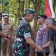 Dandim 0808/Blitar Dampingi Pangdam V/Brw Kunjungi Lokasi Brigif/Yonif TP Di Kesamben