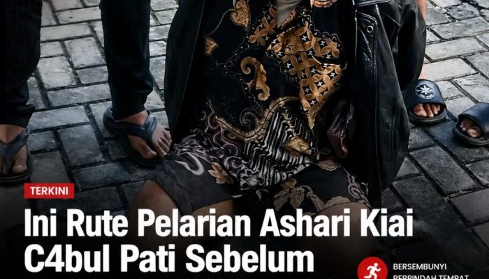 Buron Lintas Kota, Kiai Ashari Tersangka Dugaan Pencabulan Santriwati Ditangkap di Wonogiri