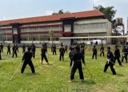 Sinergi PSHT Zona 2 Sidoarjo dan Satbrimob Polda Jatim, 201 Siswa Turun Bersihkan Mako