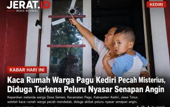 Kaca Rumah Warga Pagu Kediri Pecah Misterius, Diduga Terkena Peluru Nyasar Senapan Angin 3 IMG 20260511 WA0097