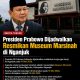Presiden Prabowo Dijadwalkan Resmikan Museum Marsinah di Nganjuk.