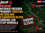 Instruksi  Presiden RI Prabowo Subianto Terkesan Tak Berlaku di Kabupaten Blitar, Tambang Liar Tetap Menggila.