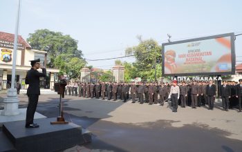 Polres Kediri Kota Gelar Upacara Hari Kebangkitan Nasional ke-118, Teguhkan Semangat Jaga Tunas Bangsa Demi Kedaulatan Negara