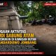 Dugaan Aktivitas Judi Sabung Ayam Ditemukan di Kawasan Hutan Bandardowo Jombang