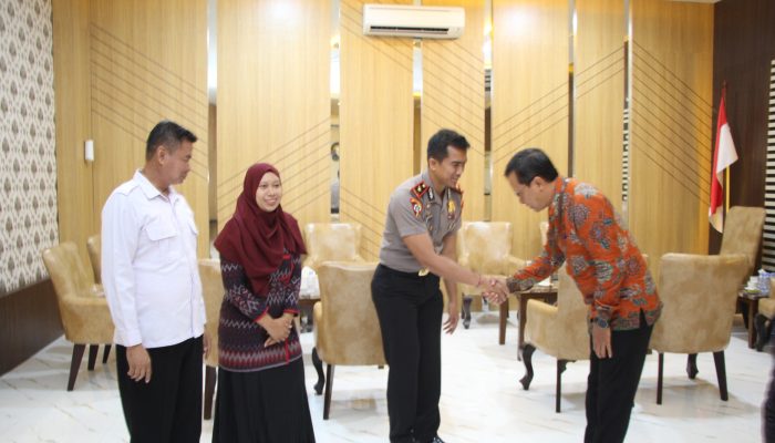 Sinergitas Polres Kediri Kota dan BPS Menguat Jelang Sensus Ekonomi 2026